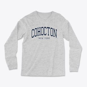 Cohocton New York Traditional Light Soft Long Sleeve T-Shirt