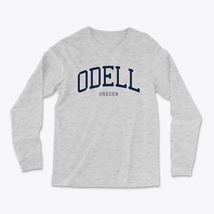 Odell Oregon Traditional Light Soft Long Sleeve T-Shirt