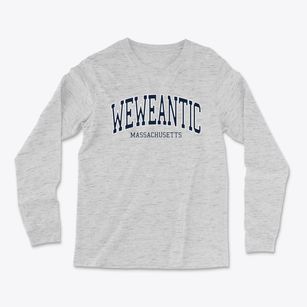 Weweantic Massachusetts Traditional Light Soft Long Sleeve T-Shirt