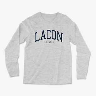 Lacon Illinois Traditional Light Soft Long Sleeve T-Shirt