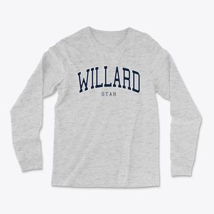 Willard Utah Traditional Light Soft Long Sleeve T-Shirt