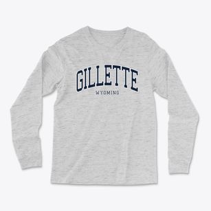 Gillette Wyoming Traditional Light Soft Long Sleeve T-Shirt