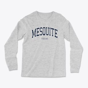 Mesquite Texas Traditional Light Soft Long Sleeve T-Shirt