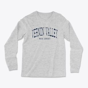 Vernon Valley New Jersey Traditional Light Soft Long Sleeve T-Shirt