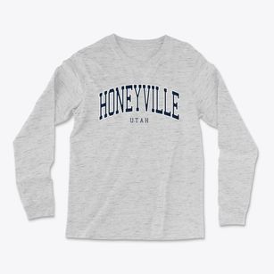 Honeyville Utah Traditional Light Soft Long Sleeve T-Shirt