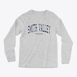 Smith Valley Nevada Traditional Light Soft Long Sleeve T-Shirt