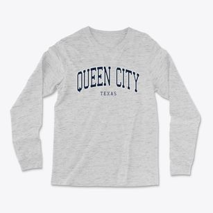 Queen City Texas Traditional Light Soft Long Sleeve T-Shirt