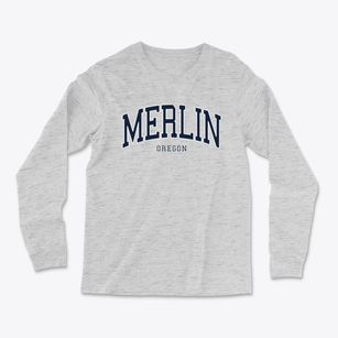 Merlin Oregon Traditional Light Soft Long Sleeve T-Shirt