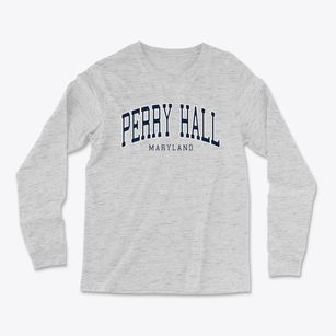 Perry Hall Maryland Traditional Light Soft Long Sleeve T-Shirt