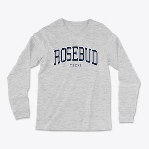 Rosebud Texas Traditional Light Soft Long Sleeve T-Shirt