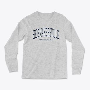 Shoemakersville Pennsylvania Traditional Light Soft Long Sleeve T-Shirt