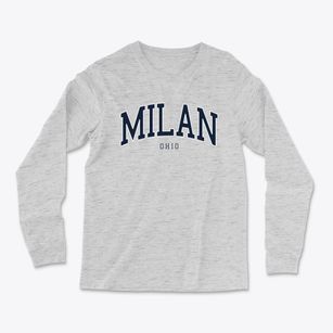 Milan Ohio Traditional Light Soft Long Sleeve T-Shirt