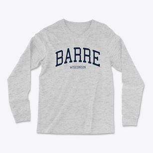 Barre Wisconsin Traditional Light Soft Long Sleeve T-Shirt