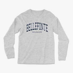 Bellefonte Delaware Traditional Light Soft Long Sleeve T-Shirt