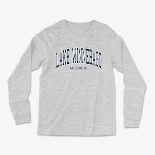 Lake Winnebago Missouri Traditional Light Soft Long Sleeve T-Shirt