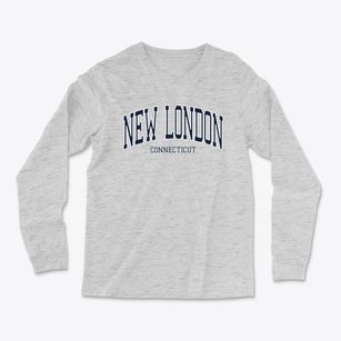 New London Connecticut Traditional Light Soft Long Sleeve T-Shirt