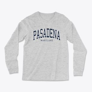 Pasadena Maryland Traditional Light Soft Long Sleeve T-Shirt