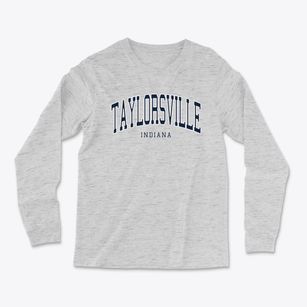 Taylorsville Indiana Traditional Light Soft Long Sleeve T-Shirt