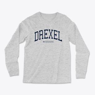 Drexel Missouri Traditional Light Soft Long Sleeve T-Shirt