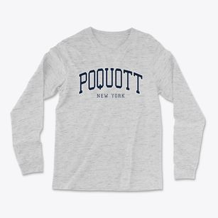 Poquott New York Traditional Light Soft Long Sleeve T-Shirt