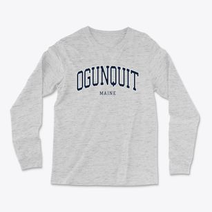 Ogunquit Maine Traditional Light Soft Long Sleeve T-Shirt