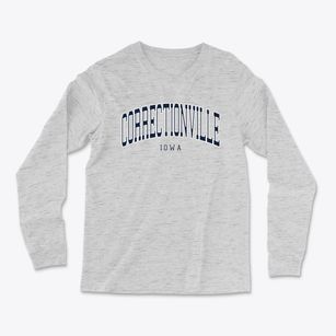 Correctionville Iowa Traditional Light Soft Long Sleeve T-Shirt