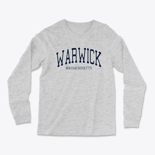 Warwick Massachusetts Traditional Light Soft Long Sleeve T-Shirt