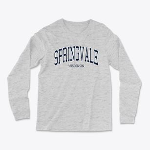 Springvale Wisconsin Traditional Light Soft Long Sleeve T-Shirt
