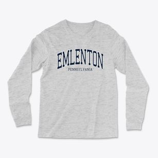 Emlenton Pennsylvania Traditional Light Soft Long Sleeve T-Shirt