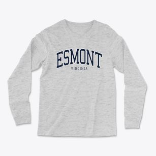 Esmont Virginia Traditional Light Soft Long Sleeve T-Shirt