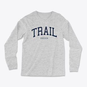 Trail Oregon Traditional Light Soft Long Sleeve T-Shirt