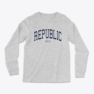 Republic Ohio Traditional Light Soft Long Sleeve T-Shirt