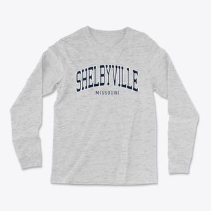 Shelbyville Missouri Traditional Light Soft Long Sleeve T-Shirt