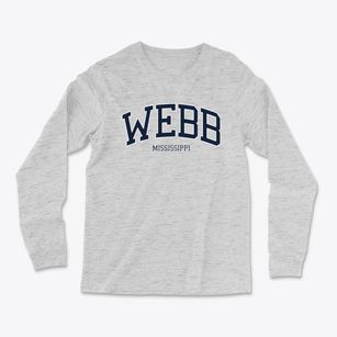 Webb Mississippi Traditional Light Soft Long Sleeve T-Shirt