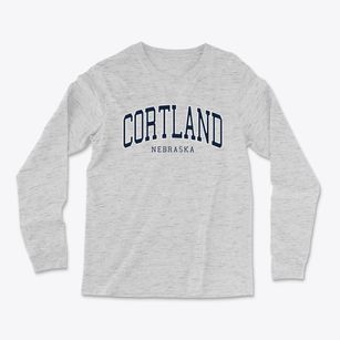 Cortland Nebraska Traditional Light Soft Long Sleeve T-Shirt