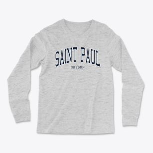 St. Paul Oregon Traditional Light Soft Long Sleeve T-Shirt