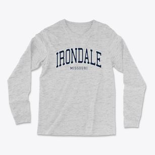 Irondale Missouri Traditional Light Soft Long Sleeve T-Shirt