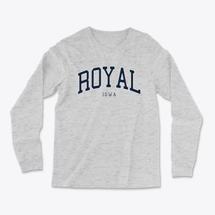 Royal Iowa Traditional Light Soft Long Sleeve T-Shirt