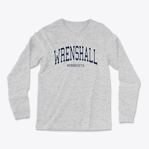 Wrenshall Minnesota Traditional Light Soft Long Sleeve T-Shirt