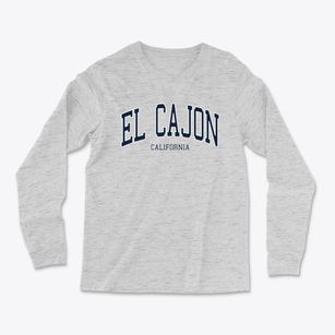 El Cajon California Traditional Light Soft Long Sleeve T-Shirt