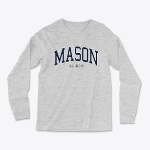 Mason Illinois Traditional Light Soft Long Sleeve T-Shirt