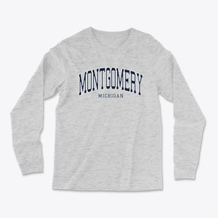 Montgomery Michigan Traditional Light Soft Long Sleeve T-Shirt