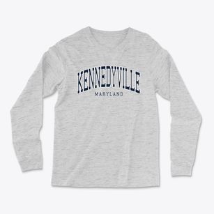 Kennedyville Maryland Traditional Light Soft Long Sleeve T-Shirt