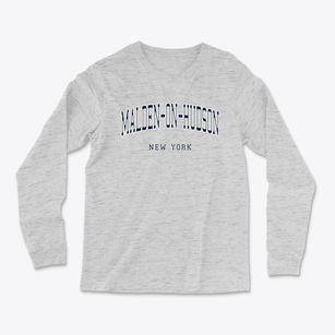 Malden-on-hudson New York Traditional Light Soft Long Sleeve T-Shirt