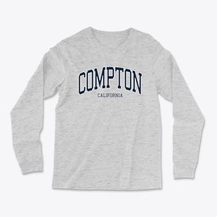 Compton California Traditional Light Soft Long Sleeve T-Shirt
