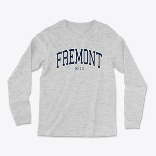 Fremont Ohio Traditional Light Soft Long Sleeve T-Shirt
