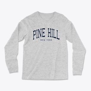Pine Hill New York Traditional Light Soft Long Sleeve T-Shirt