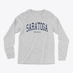 Saratoga Indiana Traditional Light Soft Long Sleeve T-Shirt