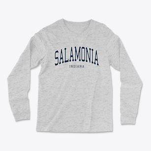 Salamonia Indiana Traditional Light Soft Long Sleeve T-Shirt