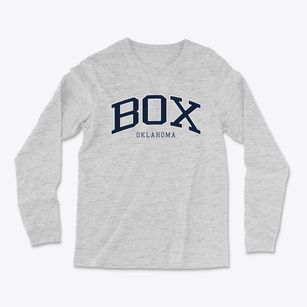 Box Oklahoma Traditional Light Soft Long Sleeve T-Shirt